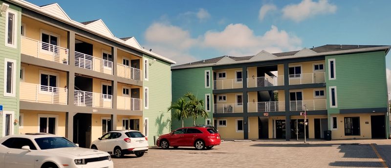 Exterior view of the buildings, 1002 9th Avenue N